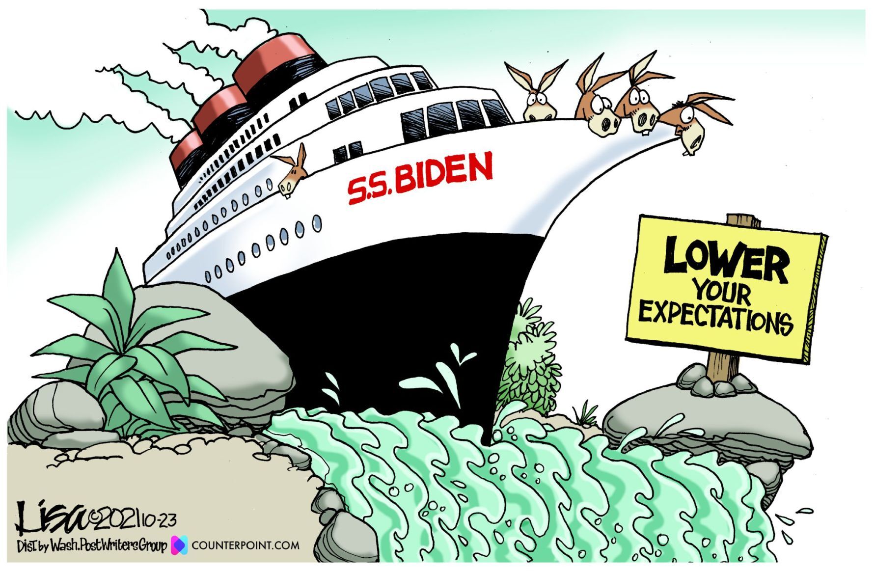 Lisa Benson cartoon